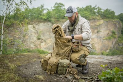 HELIKON HYBRID OUTBACK(R) Pants DuraCanvas(R) - Taiga Green - obrazek 7
