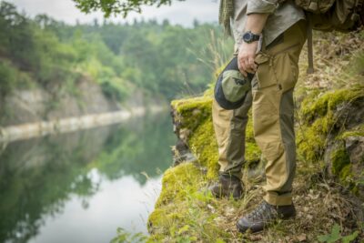 HELIKON HYBRID OUTBACK(R) Pants DuraCanvas(R) - Taiga Green - obrazek 10
