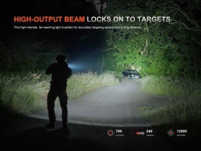 FENIX GL07 Compact Tactical Flashlight - Black - obrazek 8