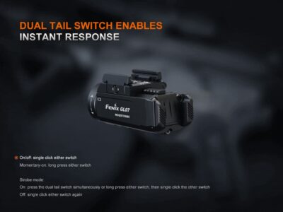 FENIX GL07 Compact Tactical Flashlight - Black - obrazek 9