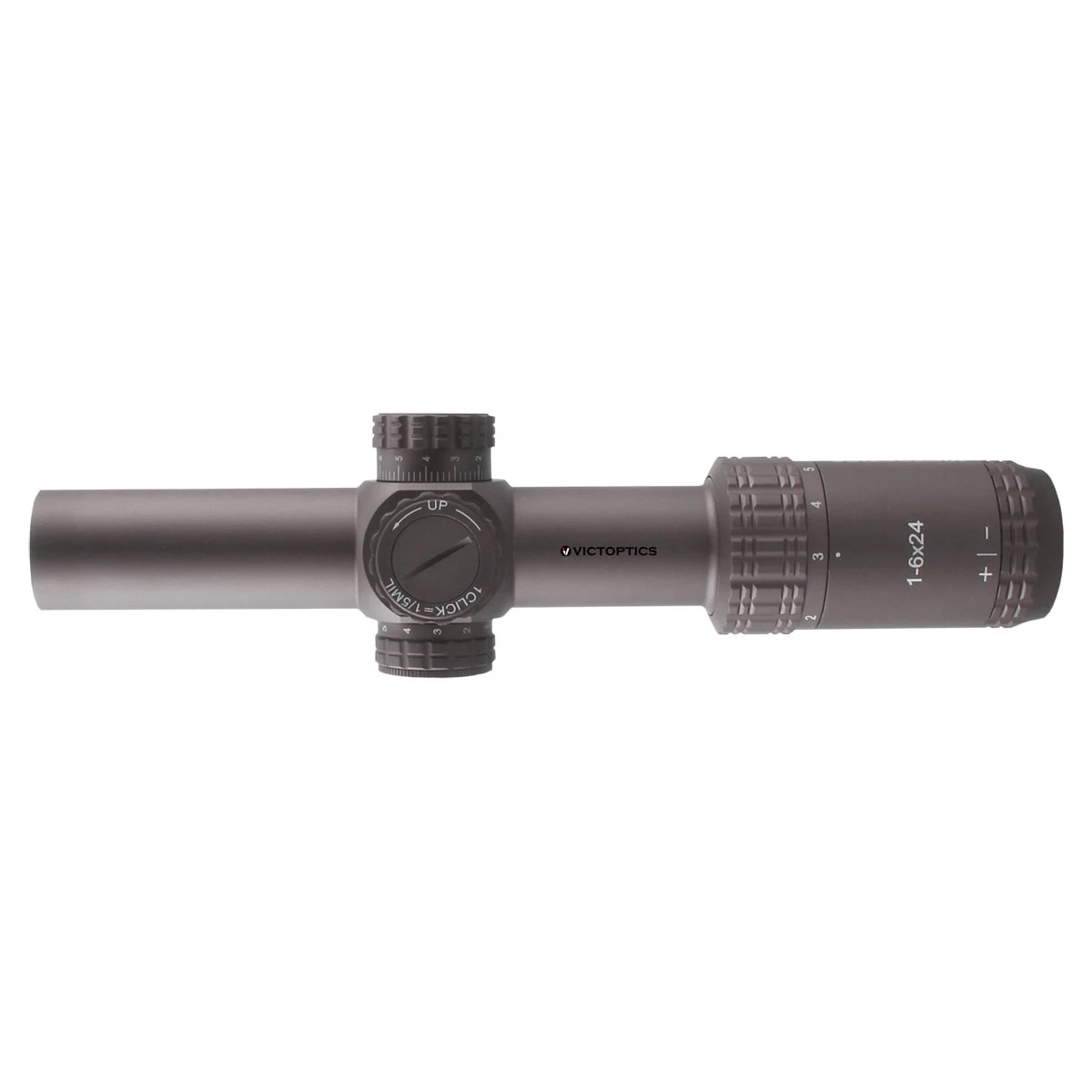 VictOptics LPVO Riflescope S6 1–6x24 plus One-Piece High Mount - Brown OD-A-OPSL123 asgbox.pl VictOptics LPVO Riflescope S6 1–6x24 plus One-Piece High Mount - Brown - obrazek 6