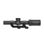 VictOptics LPVO Riflescope S10 1–10x24i Fiber  plus  One-Piece Mount - Black
