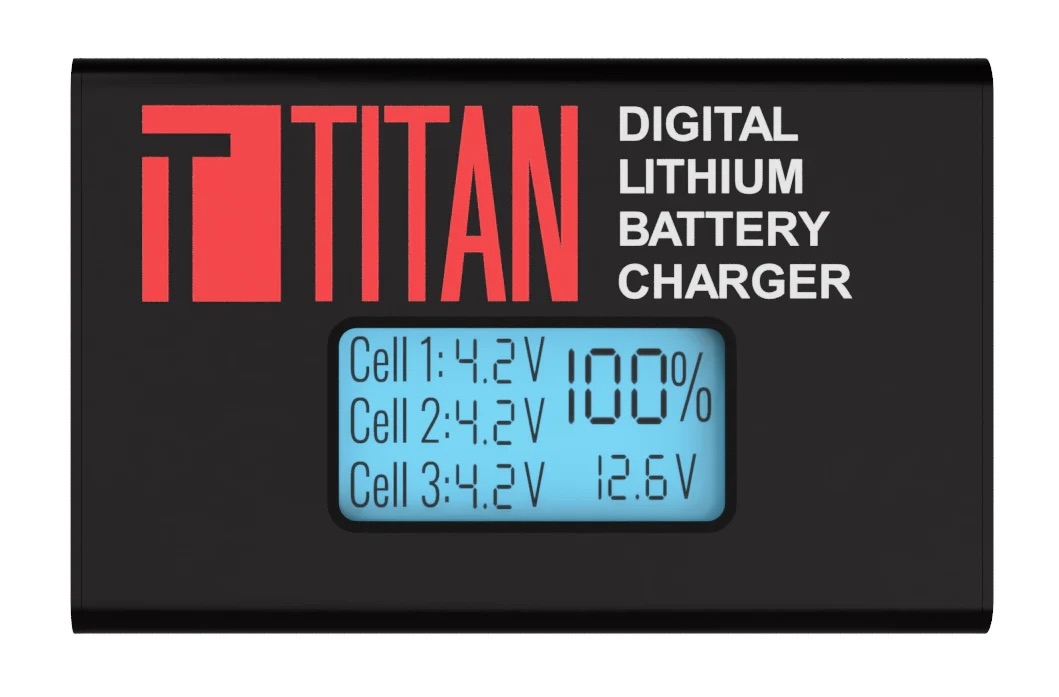 TITAN Li-Pol / Li-Ion DIGITAL CHARGER V2 (EU Plug) - Black OD-A-TIT032 asgbox.pl TITAN Li-Pol / Li-Ion DIGITAL CHARGER V2 (EU Plug) - Black