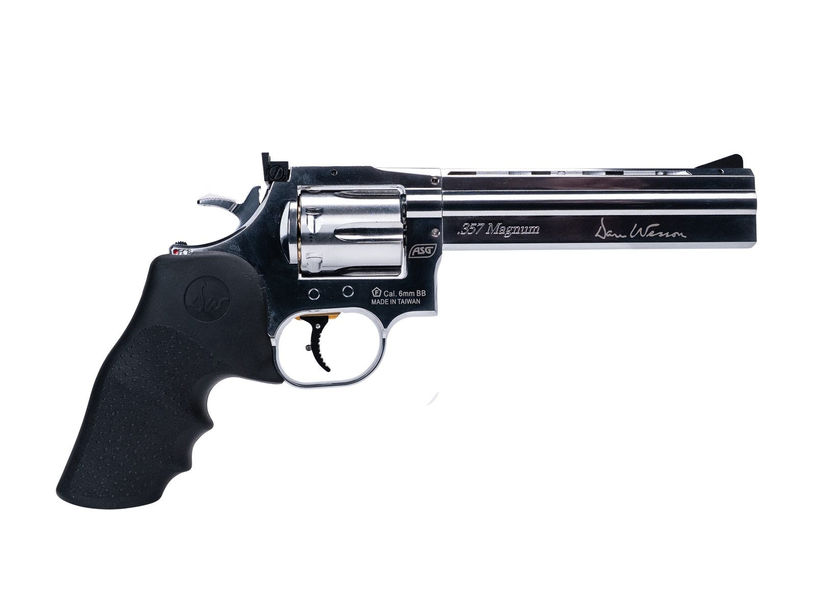 ASG Dan Wesson 715 x CLPD 6" CO2 Revolver, Special Collab Edition - Silver OD-A-ASG380 asgbox.pl ASG Dan Wesson 715 x CLPD 6" CO2 Revolver, Special Collab Edition - Silver - obrazek 2