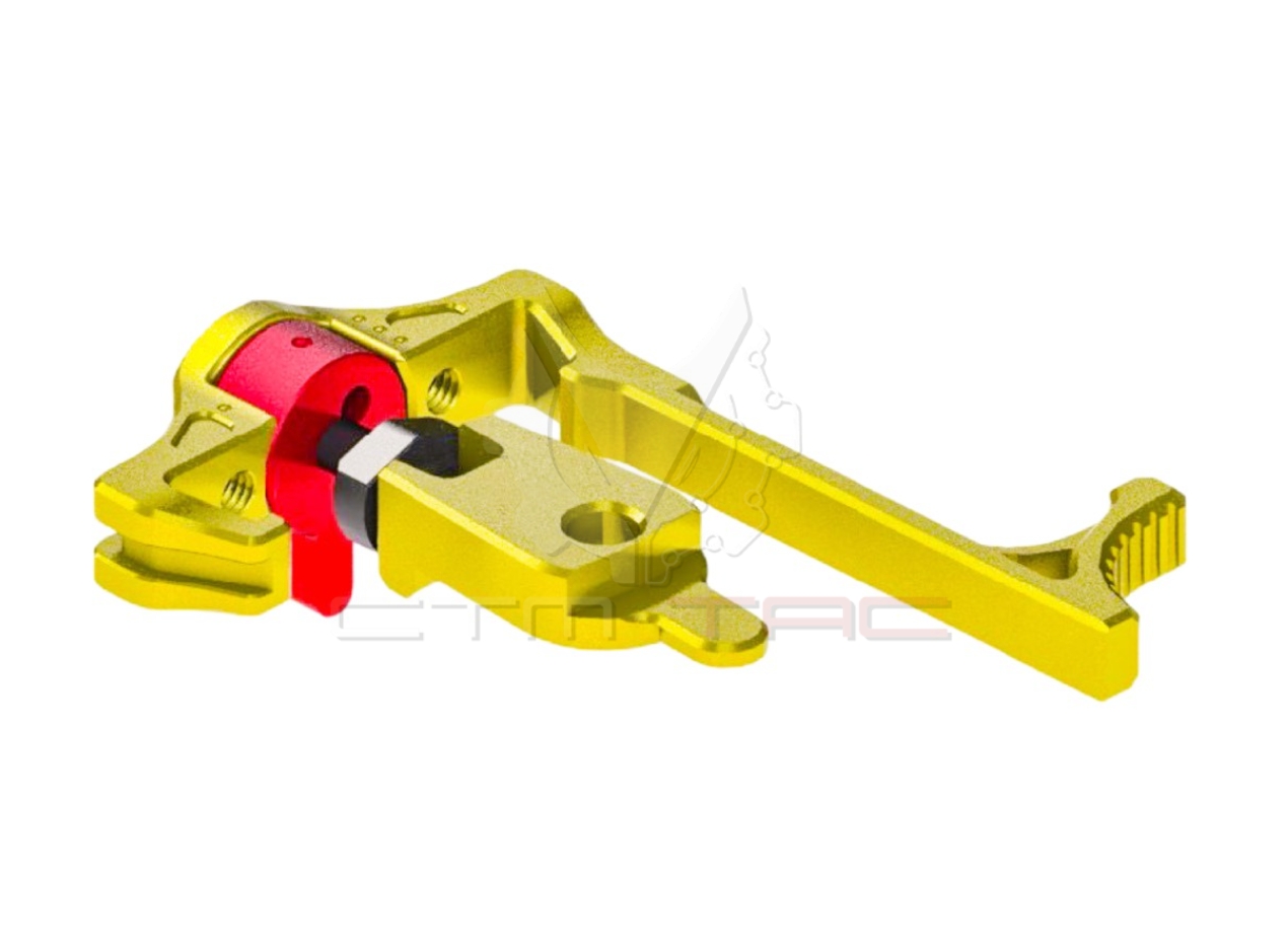 CTM REAPER AAP-01 Enlarged Charging Handle with Selector Switch - Gold OD-A-CTM0085-GD asgbox.pl CTM REAPER AAP-01 Enlarged Charging Handle with Selector Switch - Gold - obrazek 2