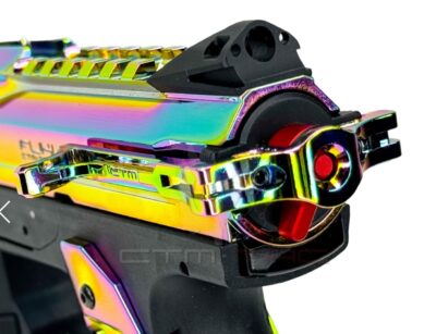 CTM REAPER AAP-01 Enlarged Charging Handle with Selector Switch - Electroplated Rainbow - obrazek 6