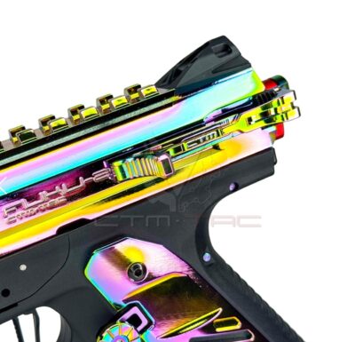 CTM REAPER AAP-01 Enlarged Charging Handle with Selector Switch - Electroplated Rainbow - obrazek 7