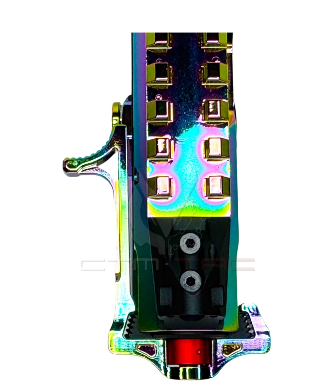 CTM REAPER AAP-01 Enlarged Charging Handle with Selector Switch - Electroplated Rainbow OD-A-CTM0085-ERNB asgbox.pl CTM REAPER AAP-01 Enlarged Charging Handle with Selector Switch - Electroplated Rainbow - obrazek 5
