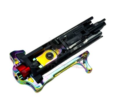 CTM REAPER AAP-01 Enlarged Charging Handle with Selector Switch - Electroplated Rainbow - obrazek 4