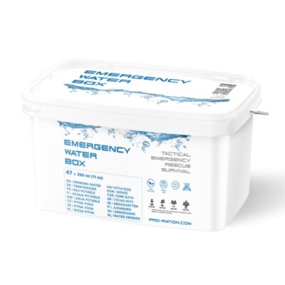 PRO-RATION EMERGENCY WATER BOX Pack (47x330 ml)