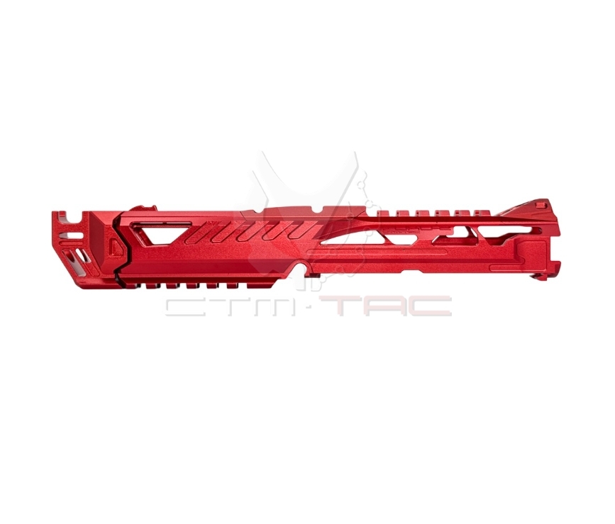 CTM AAP-01 FUKU-2 SHARK Cutout CNC Upper Set (Long) - Red OD-A-CTM0087-RED asgbox.pl CTM AAP-01 FUKU-2 SHARK Cutout CNC Upper Set (Long) - Red