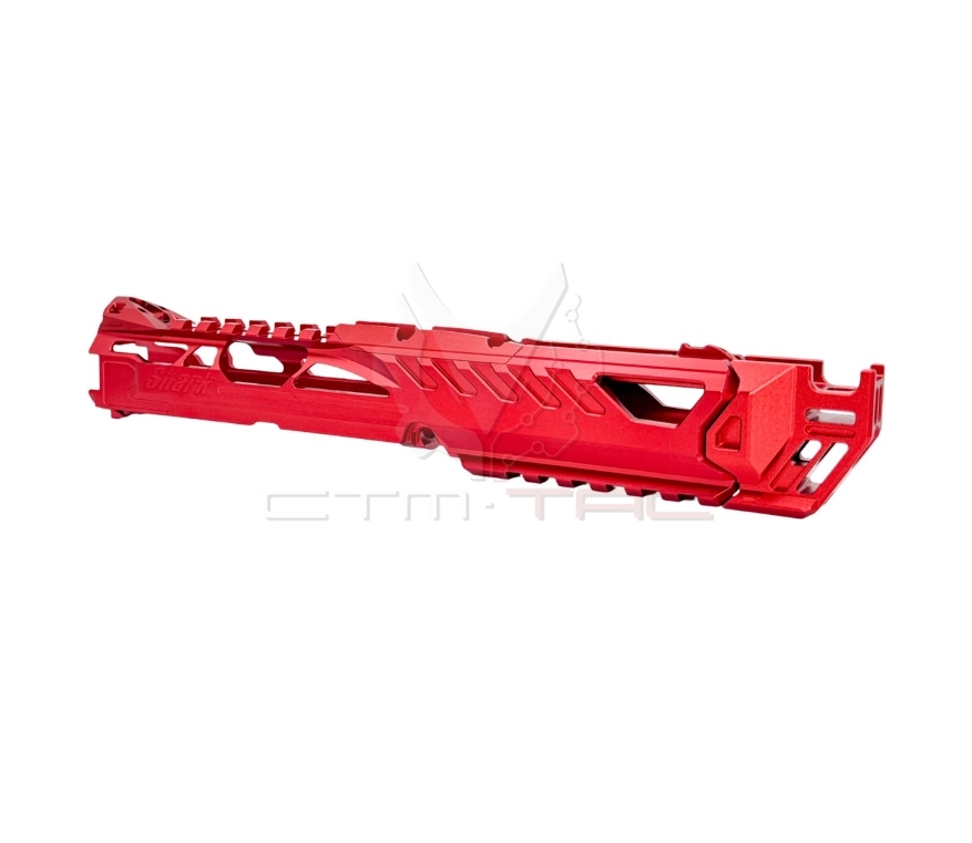 CTM AAP-01 FUKU-2 SHARK Cutout CNC Upper Set (Long) - Red OD-A-CTM0087-RED asgbox.pl CTM AAP-01 FUKU-2 SHARK Cutout CNC Upper Set (Long) - Red - obrazek 3