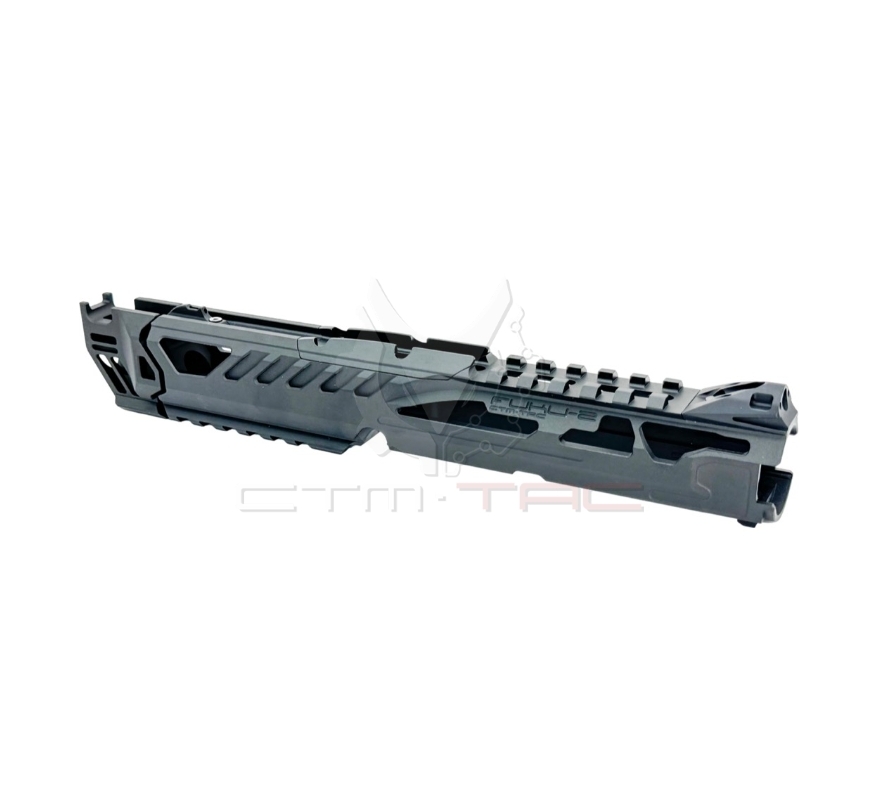 CTM AAP-01 FUKU-2 SHARK Cutout CNC Upper Set (Long) - Black OD-A-CTM0087-BK asgbox.pl CTM AAP-01 FUKU-2 SHARK Cutout CNC Upper Set (Long) - Black - obrazek 5