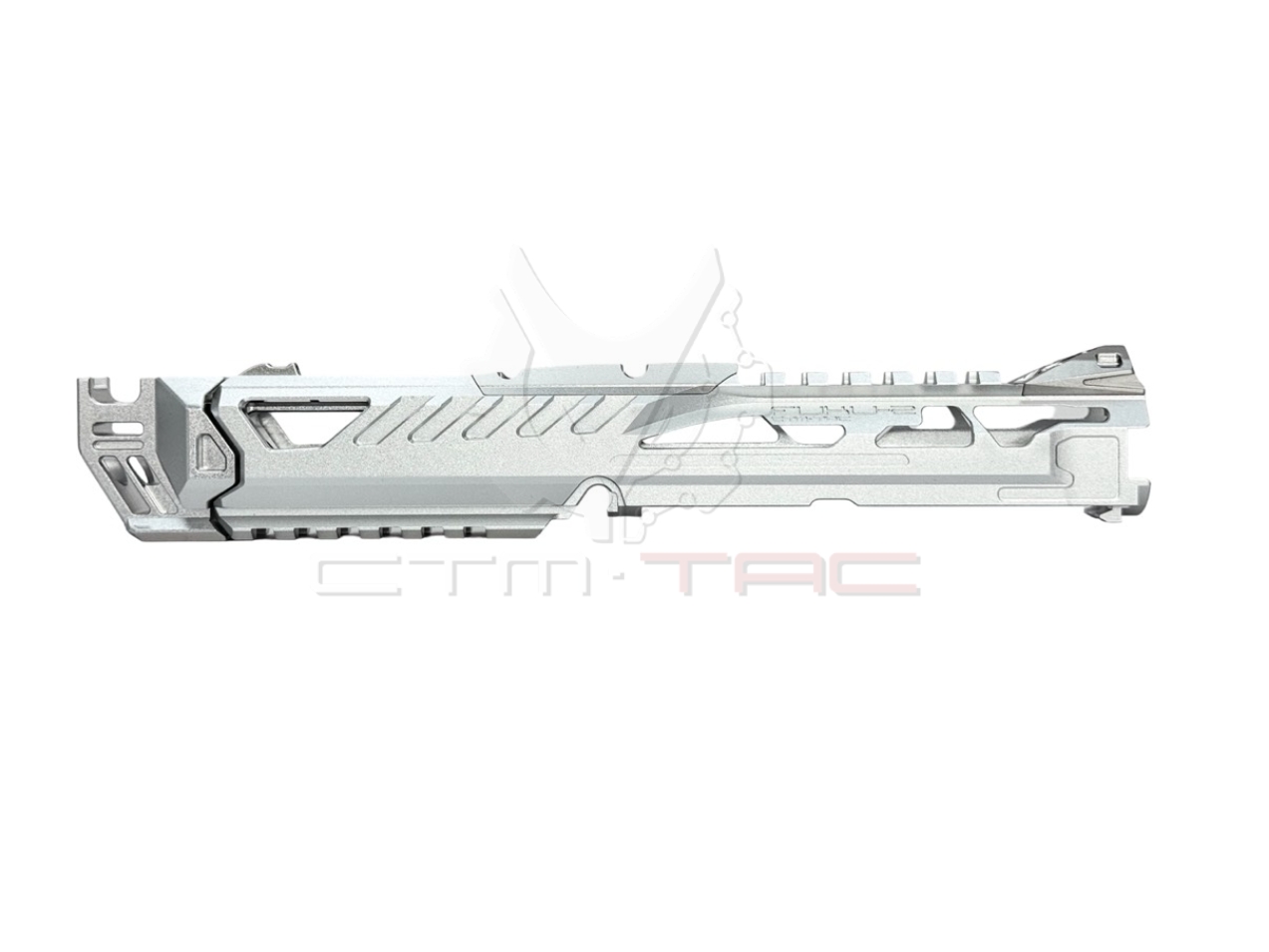 CTM AAP-01 FUKU-2 SHARK Cutout CNC Upper Set (Long) - Silver OD-A-CTM0087-SV asgbox.pl CTM AAP-01 FUKU-2 SHARK Cutout CNC Upper Set (Long) - Silver