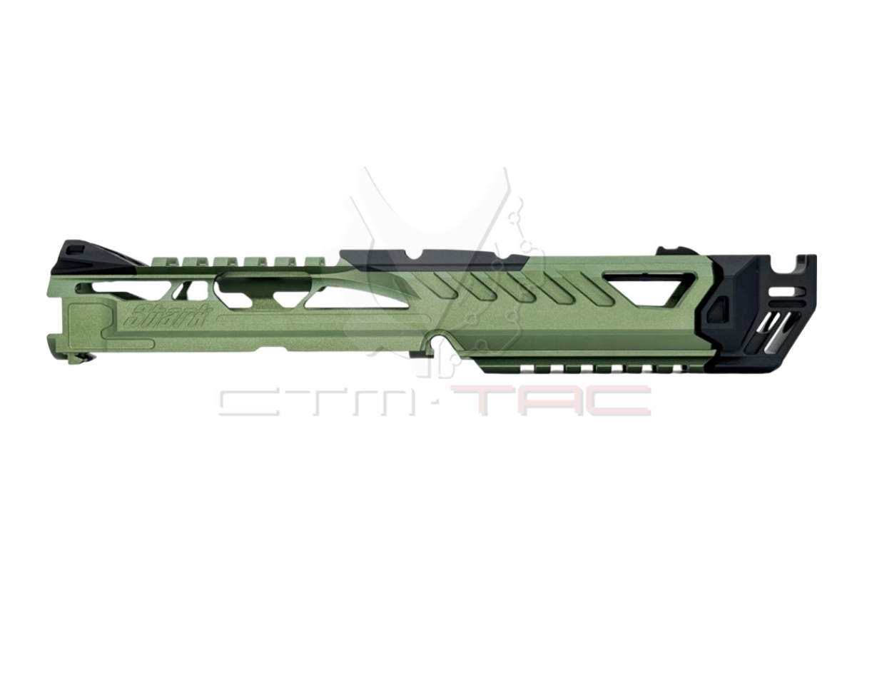 CTM AAP-01 FUKU-2 SHARK Cutout CNC Upper Set (Long) - Green OD-A-CTM0087-AGN asgbox.pl CTM AAP-01 FUKU-2 SHARK Cutout CNC Upper Set (Long) - Green - obrazek 2