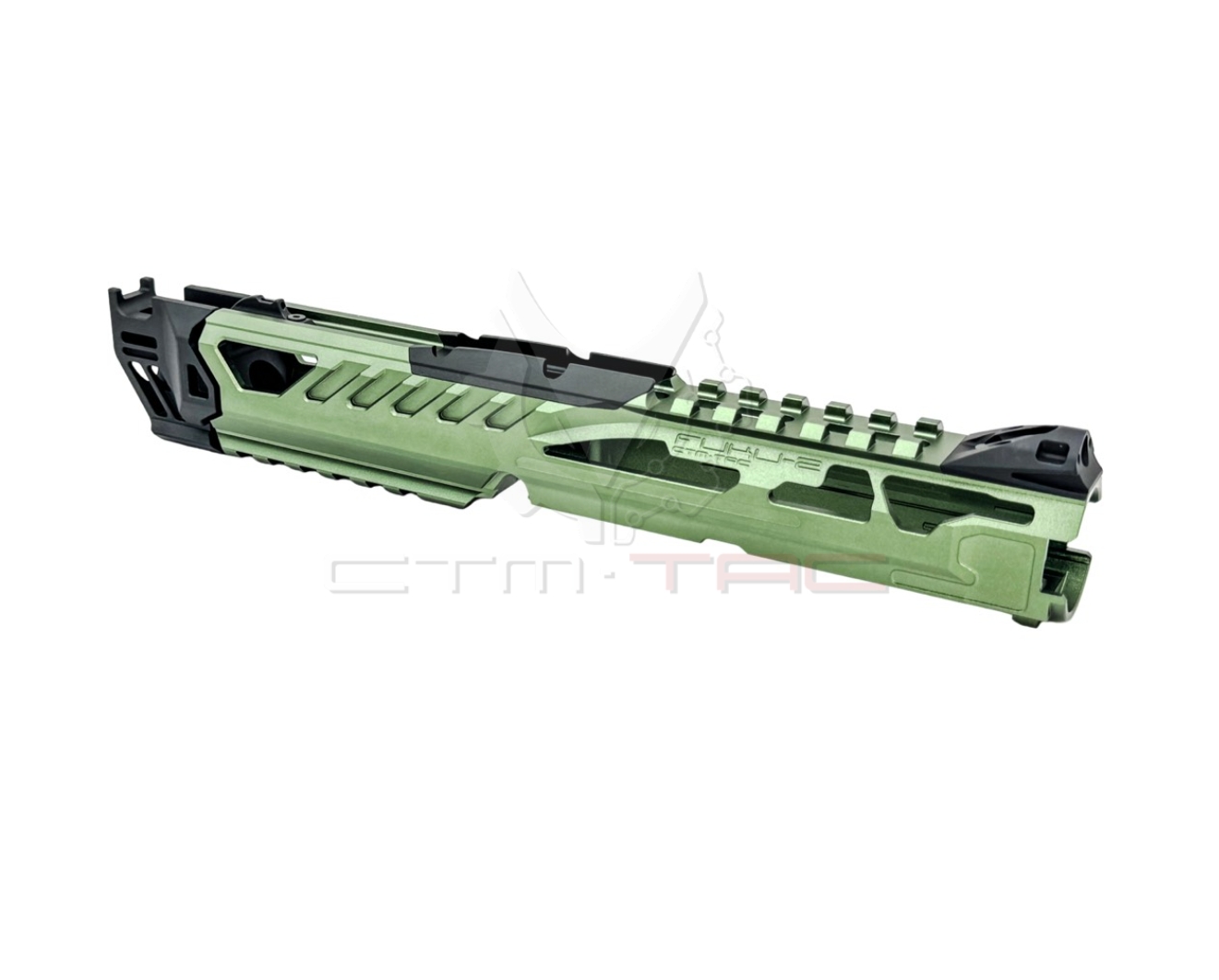 CTM AAP-01 FUKU-2 SHARK Cutout CNC Upper Set (Long) - Green OD-A-CTM0087-AGN asgbox.pl CTM AAP-01 FUKU-2 SHARK Cutout CNC Upper Set (Long) - Green - obrazek 5