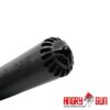 Angry Gun FLOW 556K 3D Printed Steel Suppressor - Black OD-A-F556D-BLK asgbox.pl Angry Gun FLOW 556K 3D Printed Steel Suppressor - Black OD-A-F556D-BLK asgbox.pl