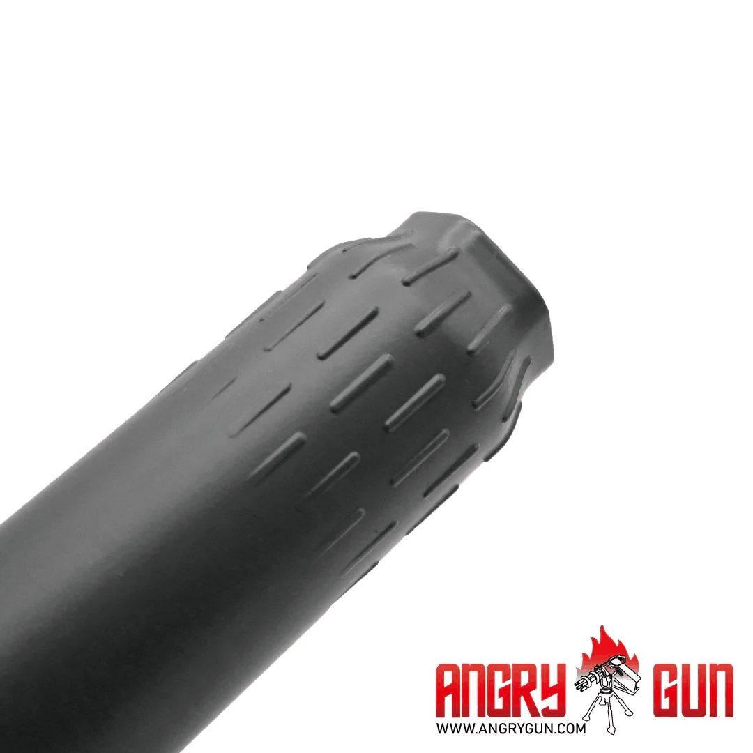 Angry Gun FLOW 556K 3D Printed Steel Suppressor - Black OD-A-F556D-BLK asgbox.pl Angry Gun FLOW 556K 3D Printed Steel Suppressor - Black - obrazek 4