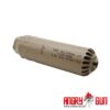 Angry Gun FLOW 556K 3D Printed Steel Suppressor - Tan OD-A-F556D-FDE asgbox.pl Angry Gun FLOW 556K 3D Printed Steel Suppressor - Tan OD-A-F556D-FDE asgbox.pl