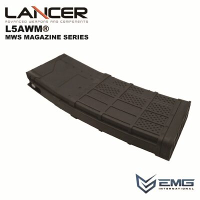 Angry Gun Lancer L5AWM V2 Gas Magazine for TM MWS, 35 BBs - Black OD-A-LMWSM-556-BLK asgbox.pl Angry Gun Lancer L5AWM V2 Gas Magazine for TM MWS, 35 BBs - Black OD-A-LMWSM-556-BLK asgbox.pl