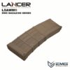 Angry Gun Lancer L5AWM V2 Gas Magazine for TM MWS, 35 BBs - Tan OD-A-LMWSM-556-FDE asgbox.pl