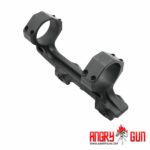 Angry Gun AUS One-Piece 34mm RIS Scope Mount – Black - obrazek 2