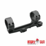 Angry Gun AUS One-Piece 34mm RIS Scope Mount – Black - obrazek 3