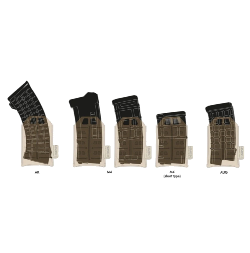 Novritsch Low Profile AR15 / M4 MOLLE Pouch - ACP Tropic OD-A-NOVRITSCH183-ACPT asgbox.pl Novritsch Low Profile AR15 / M4 MOLLE Pouch - ACP Tropic - obrazek 3