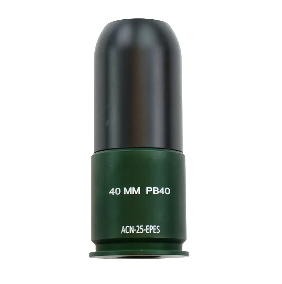 EPeS 40mm Paintball Grenade PB40 UGL - POM OD-A-E242-POM asgbox.pl EPeS 40mm Paintball Grenade PB40 UGL - POM