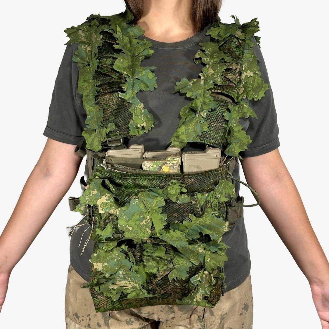 KMCS Chest-Rig Camouflage Cover - Next-Gen Green OD-A-KMCS-CRC-GR asgbox.pl KMCS Chest-Rig Camouflage Cover - Next-Gen Green - obrazek 2