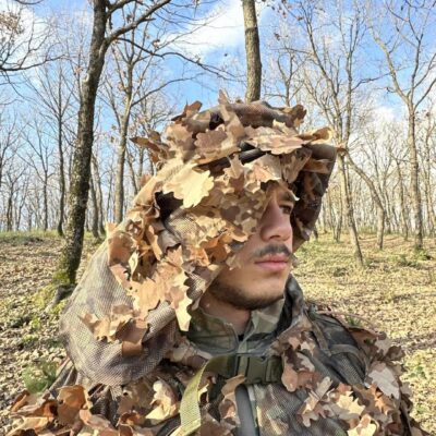 Alternative view of KMCS Mitznefet with 3D Leaves - Next-Gen Brown