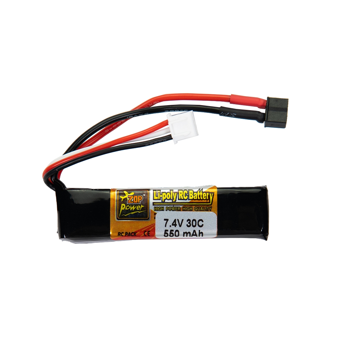 XCell Li-Pol Battery 7.4V 550mAh, 30C, Mini T-Dean - AEP OD-A-BAT00174 asgbox.pl XCell Li-Pol Battery 7.4V 550mAh, 30C, Mini T-Dean - AEP