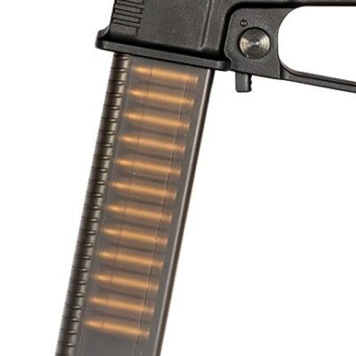 Alternative view of Delta Armory GP STRIBOG S10A3 Mid-Cap Magazine, 120 BBs - Transparent