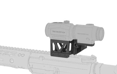 VO 1-Piece RIS Base for SCRAPPER Red Dot Sight and PARAGON Magnifier - Black - obrazek 7