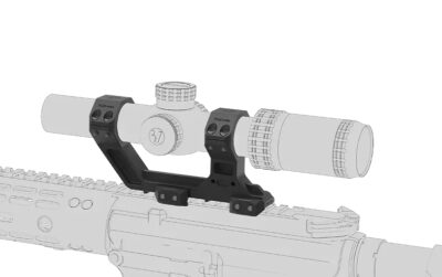 VO AR15 High One-Piece RIS Mount for 30 mm Riflescope - Black - obrazek 9