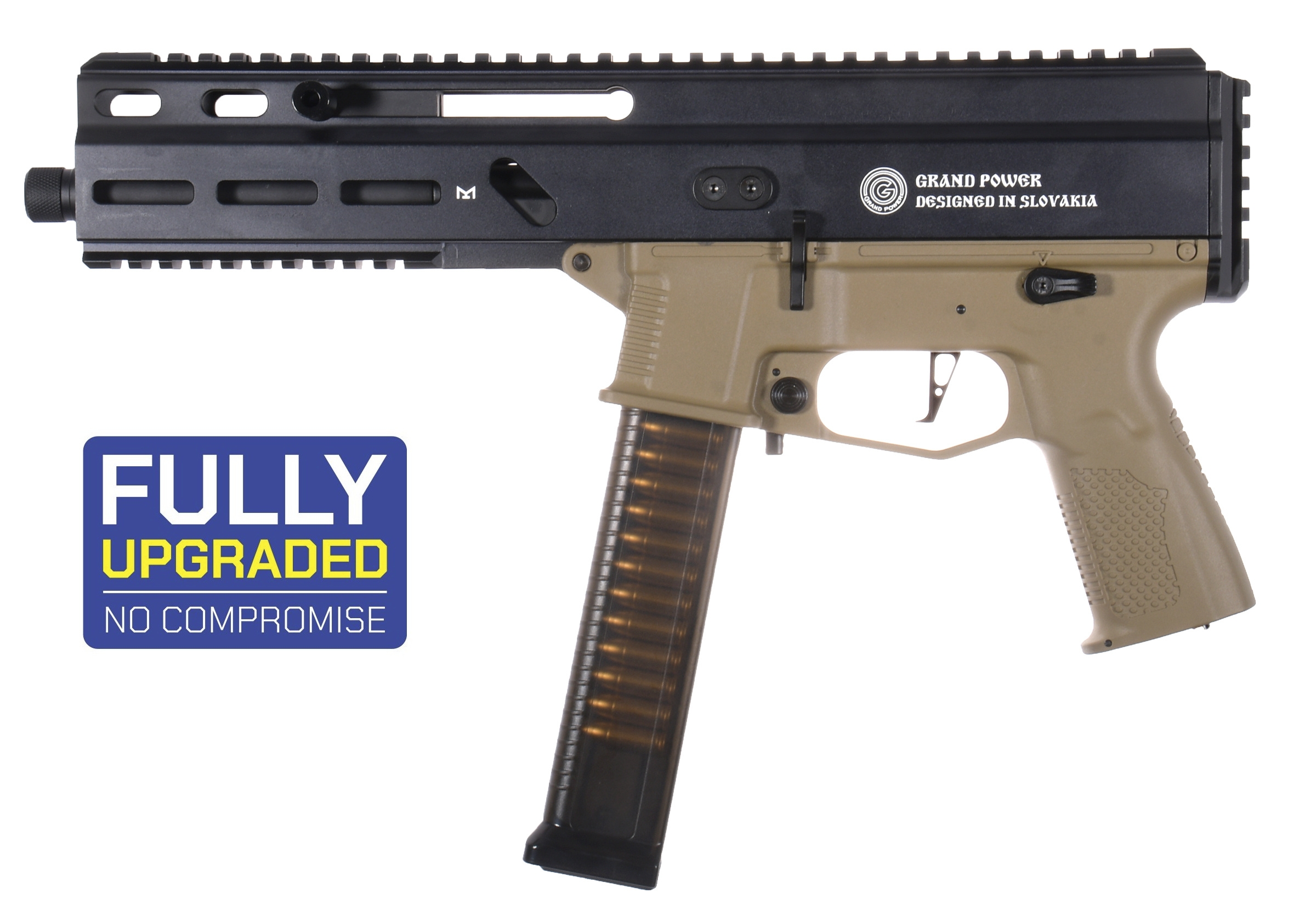 Delta Armory GP STRIBOG SP10A3 Alpha Upgrade - Black / Tan OD-A-DA-STG-A01-UPV-L-TAN asgbox.pl Delta Armory GP STRIBOG SP10A3 Alpha Upgrade - Black / Tan