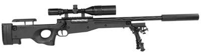 Novritsch SSG96 CNC Adapter for 14mm CCW Suppressor - Black - obrazek 2
