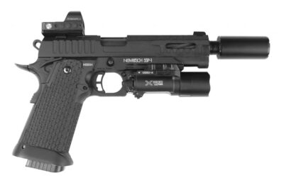 Novritsch SSP Hi-Capa CNC Adapter for 14mm CCW Suppressor - Black - obrazek 2