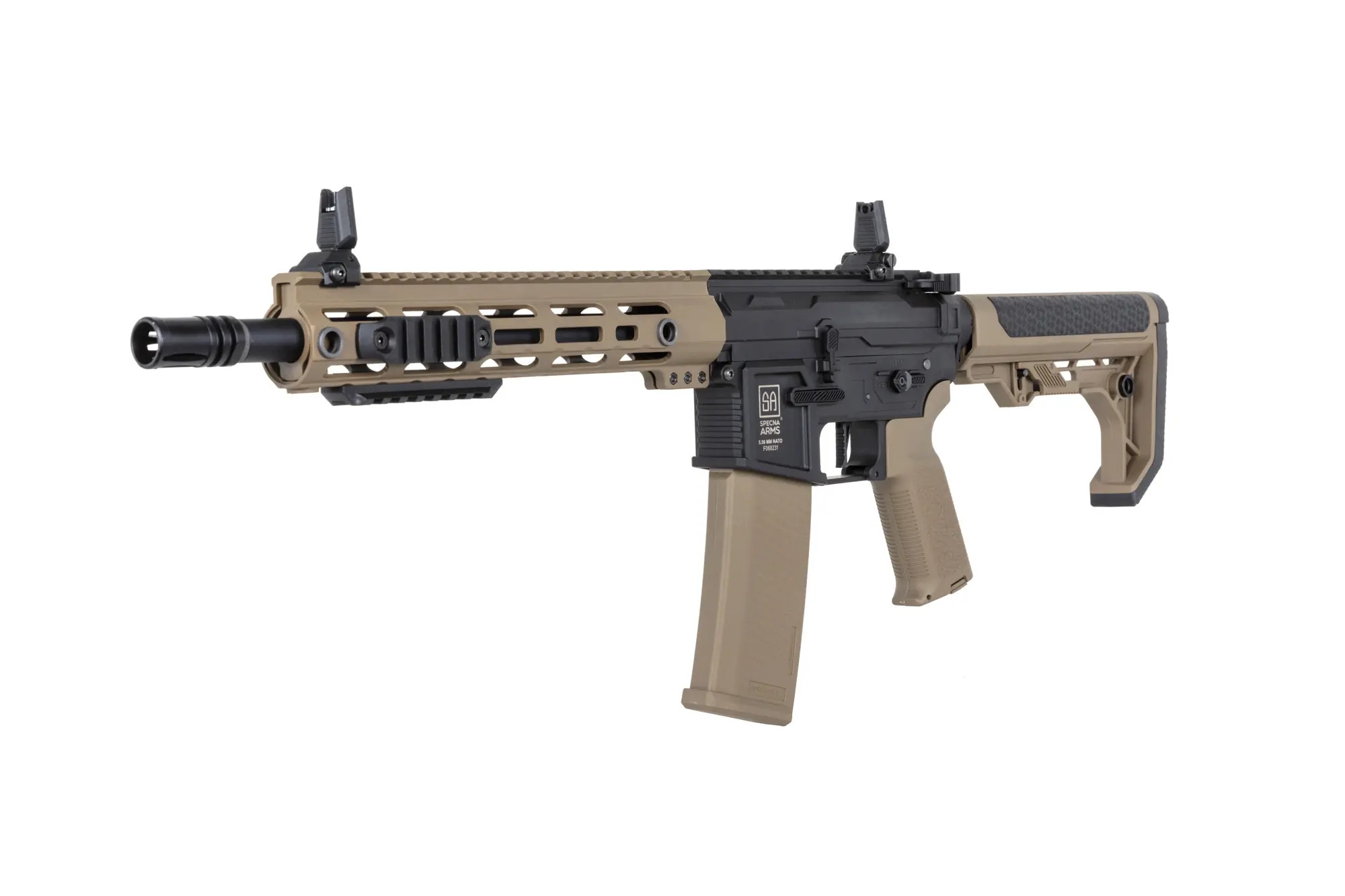 SA M4 Carbine RL M-LOK Gen2 (SA-F05-RL FLEX(TM) BLDC(TM) HAL ETU(TM)) - Black/ Tan OD-A-SPARMS334-TAN asgbox.pl SA M4 Carbine RL M-LOK Gen2 (SA-F05-RL FLEX(TM) BLDC(TM) HAL ETU(TM)) - Black/ Tan - obrazek 4