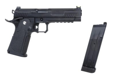 Arcturus Hi-Capa Vanguard 5" OR Gas Pistol - Black - obrazek 9