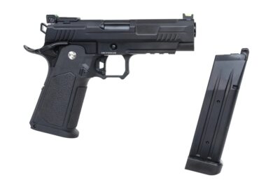 Arcturus Hi-Capa Vanguard 4.3" Gas Pistol - Black - obrazek 9