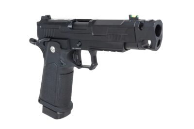 Arcturus Hi-Capa Vanguard 4.3" OR Gas Pistol with Compensator - Black - obrazek 5