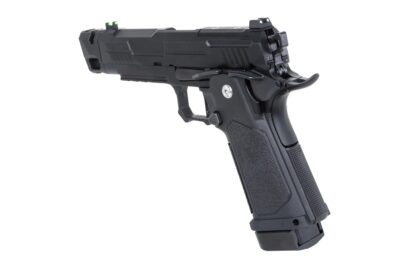 Arcturus Hi-Capa Vanguard 4.3" OR Gas Pistol with Compensator - Black - obrazek 4