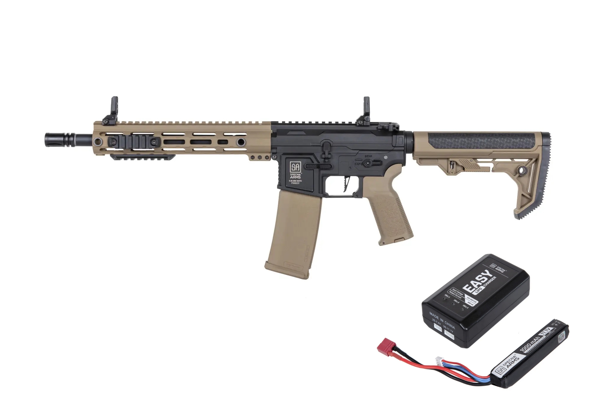 SA M4 Carbine RL M-LOK Gen2 (SA-F05-RL FLEX(TM) BLDC(TM) HAL ETU(TM)) - Black/ Tan OD-A-SPARMS334-TAN asgbox.pl SA M4 Carbine RL M-LOK Gen2 (SA-F05-RL FLEX(TM) BLDC(TM) HAL ETU(TM)) - Black/ Tan