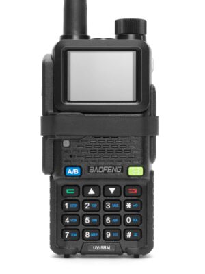 Tridos Baofeng UV-5RM PTT Guard and Volume Dial Knob - Black - obrazek 7