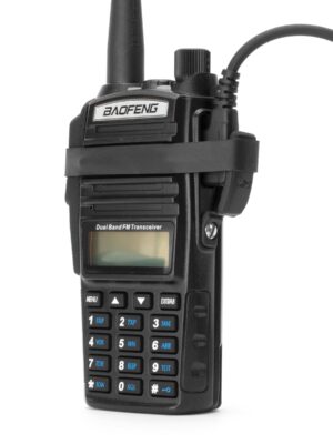Tridos Baofeng UV-82 PTT Guard and Volume Dial Knob - Black - obrazek 3