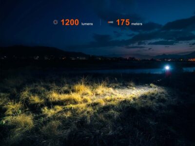 FENIX HM55R Rechargeable Headlamp, 1200 lm - Black - obrazek 7