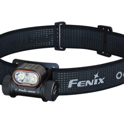 FENIX HM55R Rechargeable Headlamp, 1200 lm - Black
