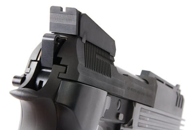 KSC M93R Auto-9 C Robocop GBB CO2 Pistol - Black - obrazek 4