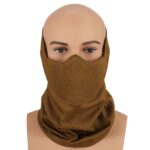 CYGNUS ARMORY Face Warrior Defender Neck Gaiter - Coyote